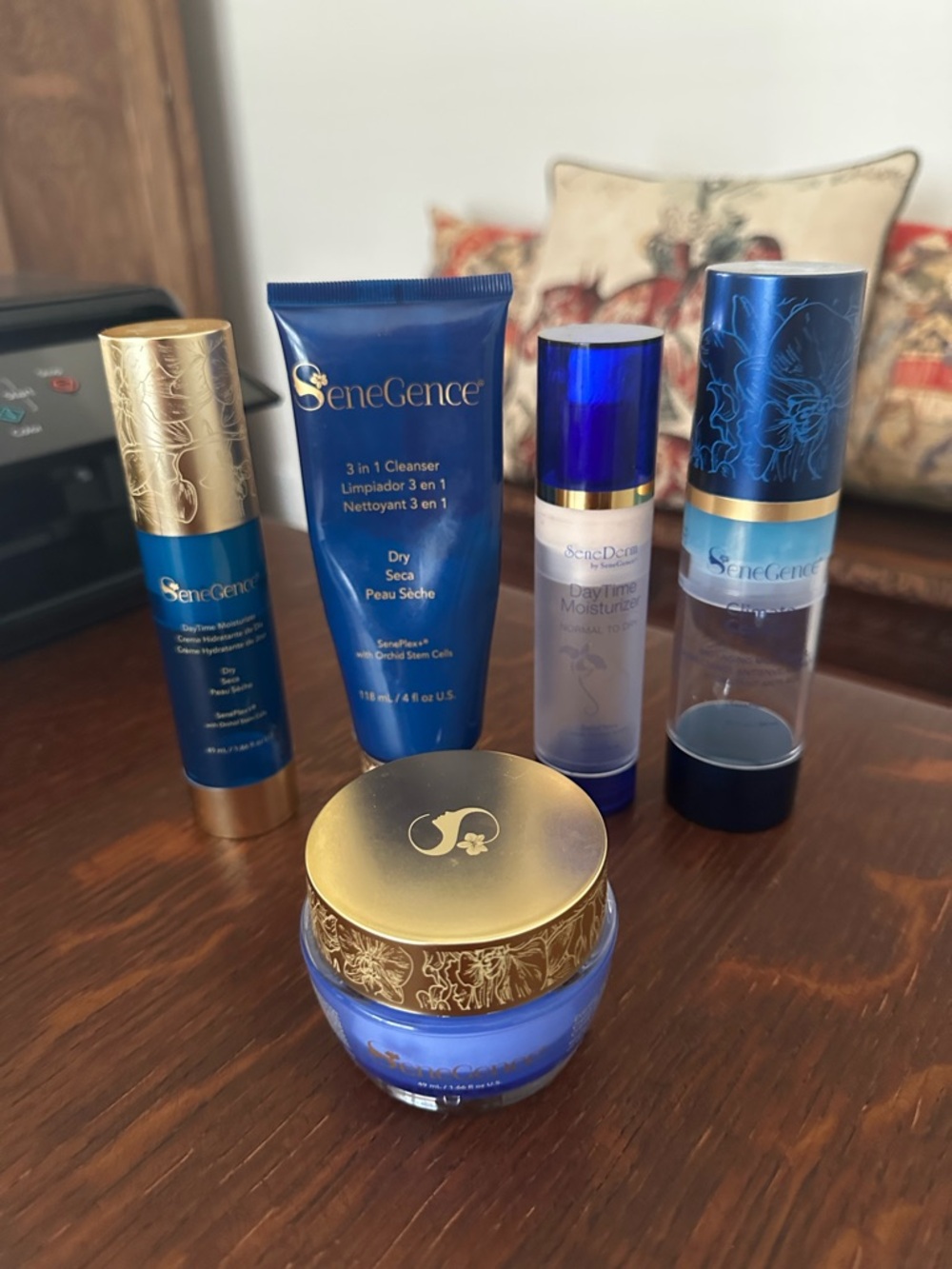 Senegence Cleanser, Daytime & Evening Moisturizer, Climate Control Lot